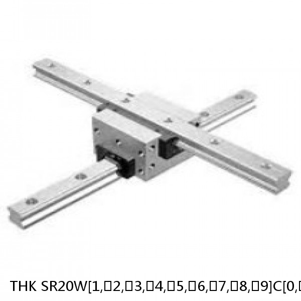 SR20W[1,​2,​3,​4,​5,​6,​7,​8,​9]C[0,​1]M+[80-1480/1]L[H,​P,​SP,​UP]M THK Radial Load Linear Guide Accuracy and Preload Selectable SR Series
