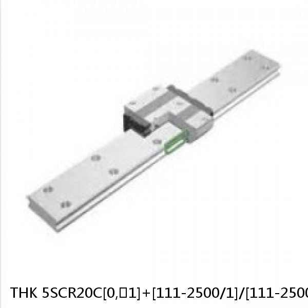 5SCR20C[0,​1]+[111-2500/1]/[111-2500/1]L[P,​SP,​UP] THK Caged-Ball Cross Rail Linear Motion Guide Set