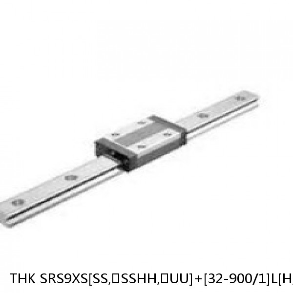 SRS9XS[SS,​SSHH,​UU]+[32-900/1]L[H,​P]M THK Miniature Linear Guide Caged Ball SRS Series