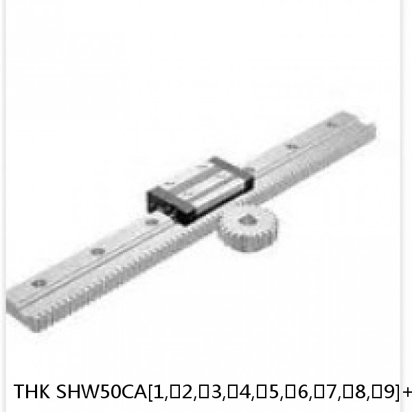 SHW50CA[1,​2,​3,​4,​5,​6,​7,​8,​9]+[108-3000/1]L THK Linear Guide Caged Ball Wide Rail SHW Accuracy and Preload Selectable