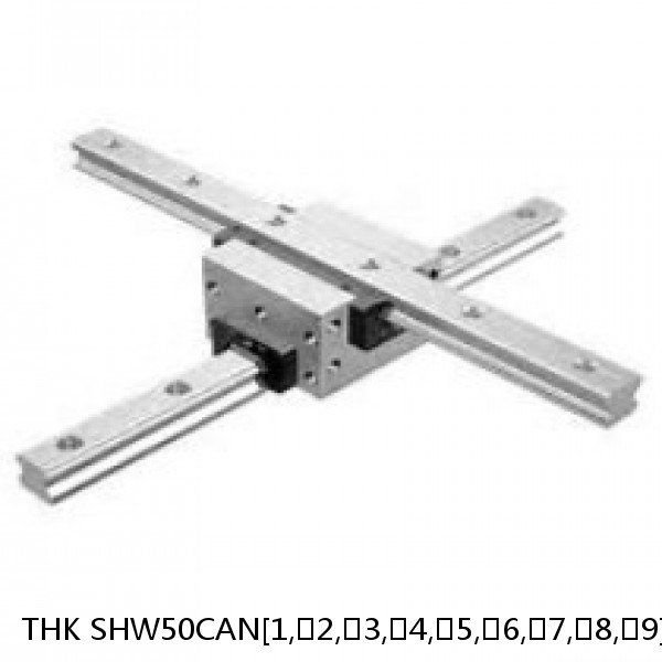 SHW50CAN[1,​2,​3,​4,​5,​6,​7,​8,​9]+[108-3000/1]L THK Linear Guide Caged Ball Wide Rail SHW Accuracy and Preload Selectable