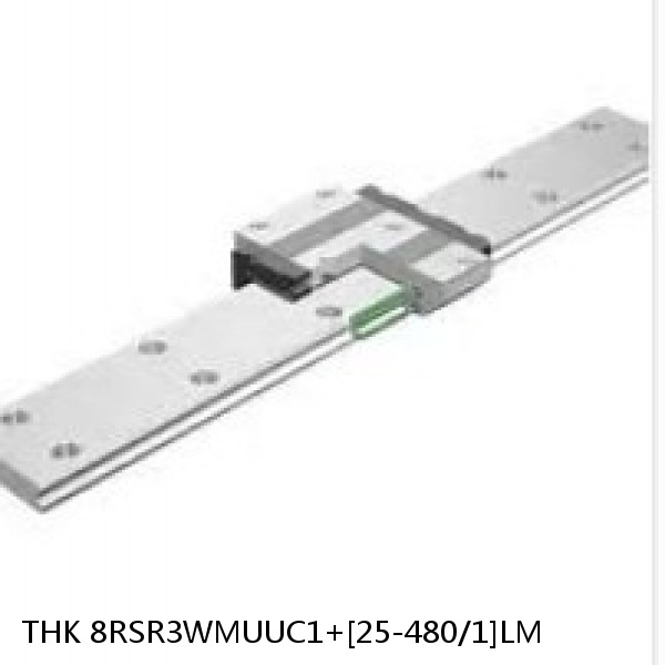 8RSR3WMUUC1+[25-480/1]LM THK Miniature Linear Guide Full Ball RSR Series