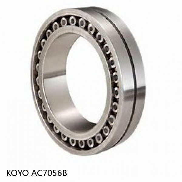 AC7056B KOYO Single-row, matched pair angular contact ball bearings