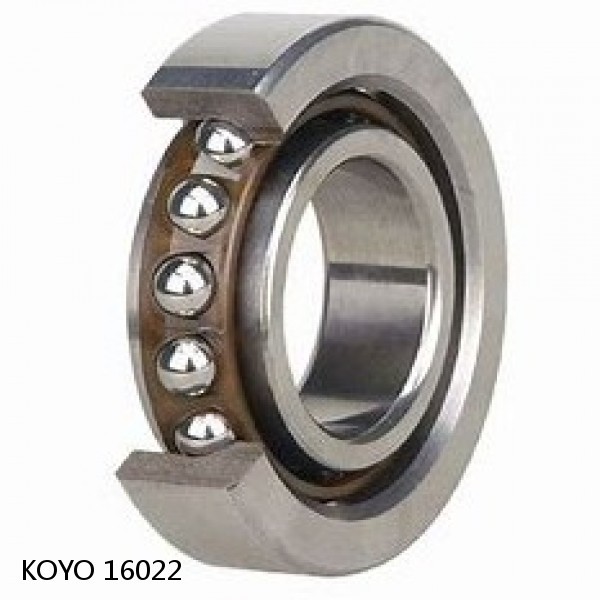 16022 KOYO Single-row deep groove ball bearings #1 small image