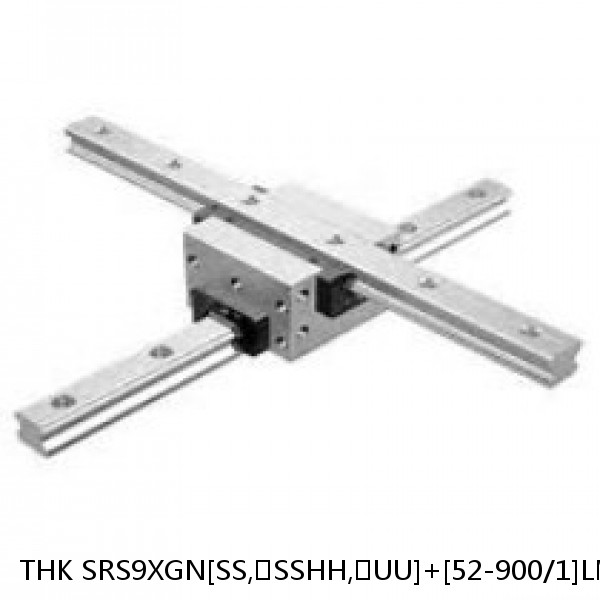 SRS9XGN[SS,​SSHH,​UU]+[52-900/1]LM THK Miniature Linear Guide Full Ball SRS-G Accuracy and Preload Selectable