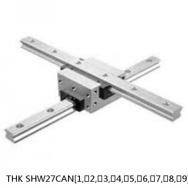 SHW27CAN[1,​2,​3,​4,​5,​6,​7,​8,​9]+[74-3000/1]L THK Linear Guide Caged Ball Wide Rail SHW Accuracy and Preload Selectable