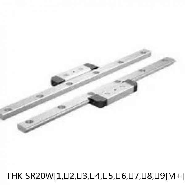 SR20W[1,​2,​3,​4,​5,​6,​7,​8,​9]M+[80-1480/1]LM THK Radial Load Linear Guide Accuracy and Preload Selectable SR Series