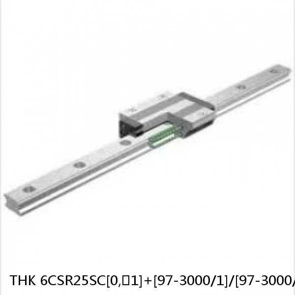 6CSR25SC[0,​1]+[97-3000/1]/[97-3000/1]L[P,​SP,​UP] THK Cross-Rail Guide Block Set #1 small image