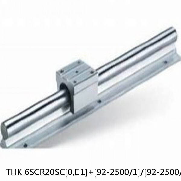 6SCR20SC[0,​1]+[92-2500/1]/[92-2500/1]L[P,​SP,​UP] THK Caged-Ball Cross Rail Linear Motion Guide Set #1 small image
