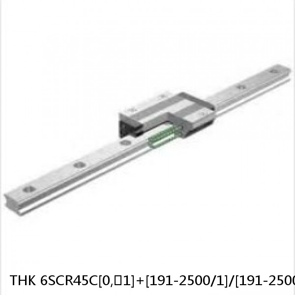 6SCR45C[0,​1]+[191-2500/1]/[191-2500/1]L[P,​SP,​UP] THK Caged-Ball Cross Rail Linear Motion Guide Set #1 small image
