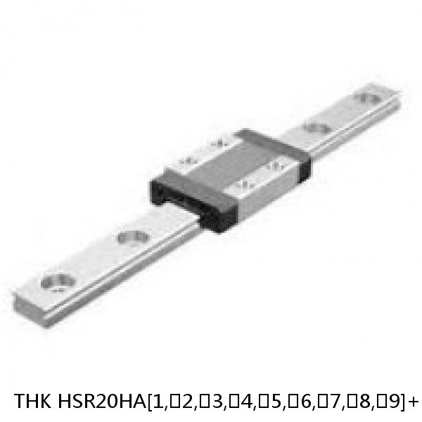HSR20HA[1,​2,​3,​4,​5,​6,​7,​8,​9]+[103-3000/1]L[H,​P,​SP,​UP] THK Standard Linear Guide Accuracy and Preload Selectable HSR Series