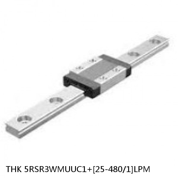 5RSR3WMUUC1+[25-480/1]LPM THK Miniature Linear Guide Full Ball RSR Series #1 small image