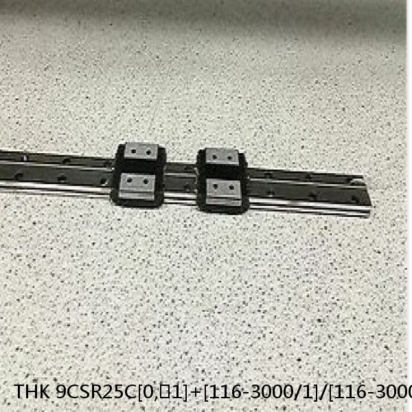 9CSR25C[0,​1]+[116-3000/1]/[116-3000/1]L[P,​SP,​UP] THK Cross-Rail Guide Block Set