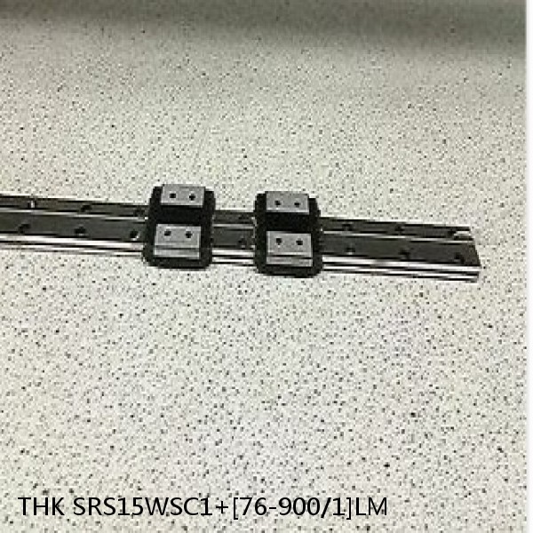 SRS15WSC1+[76-900/1]LM THK Miniature Linear Guide Caged Ball SRS Series #1 small image