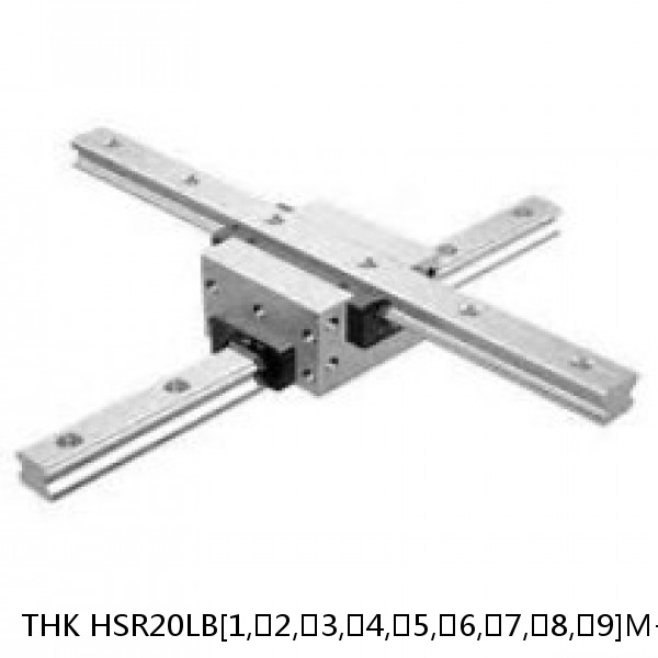 HSR20LB[1,​2,​3,​4,​5,​6,​7,​8,​9]M+[103-1480/1]L[H,​P,​SP,​UP]M THK Standard Linear Guide Accuracy and Preload Selectable HSR Series