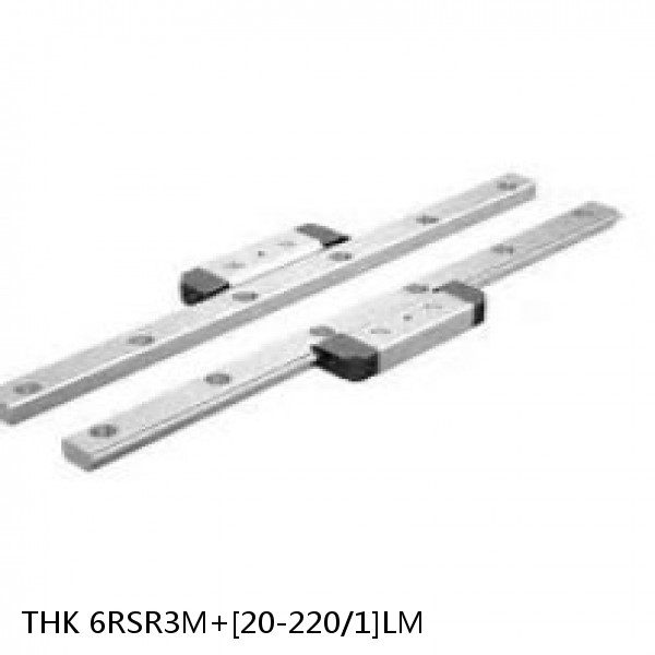6RSR3M+[20-220/1]LM THK Miniature Linear Guide Full Ball RSR Series #1 small image