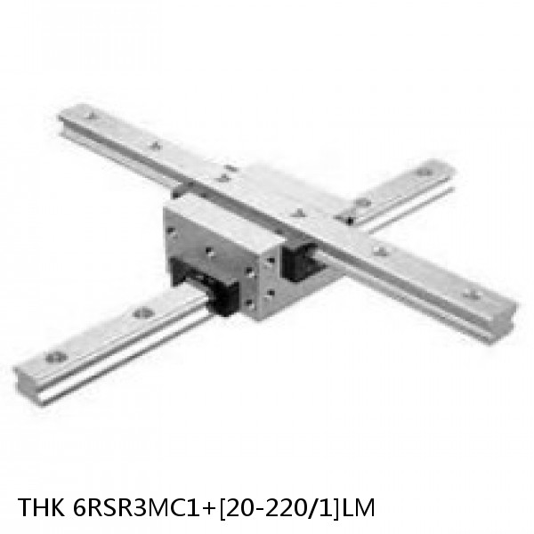 6RSR3MC1+[20-220/1]LM THK Miniature Linear Guide Full Ball RSR Series