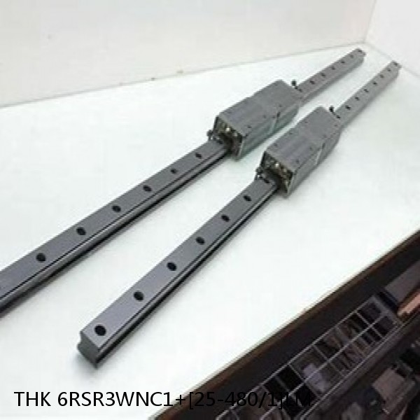 6RSR3WNC1+[25-480/1]LM THK Miniature Linear Guide Full Ball RSR Series #1 small image