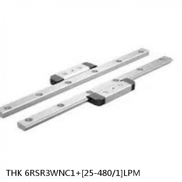 6RSR3WNC1+[25-480/1]LPM THK Miniature Linear Guide Full Ball RSR Series #1 small image