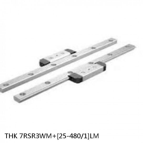7RSR3WM+[25-480/1]LM THK Miniature Linear Guide Full Ball RSR Series