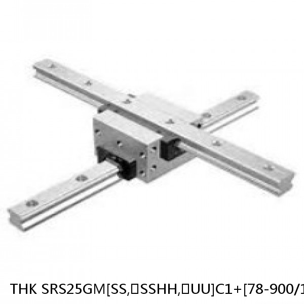 SRS25GM[SS,​SSHH,​UU]C1+[78-900/1]L[H,​P]M THK Miniature Linear Guide Full Ball SRS-G Accuracy and Preload Selectable