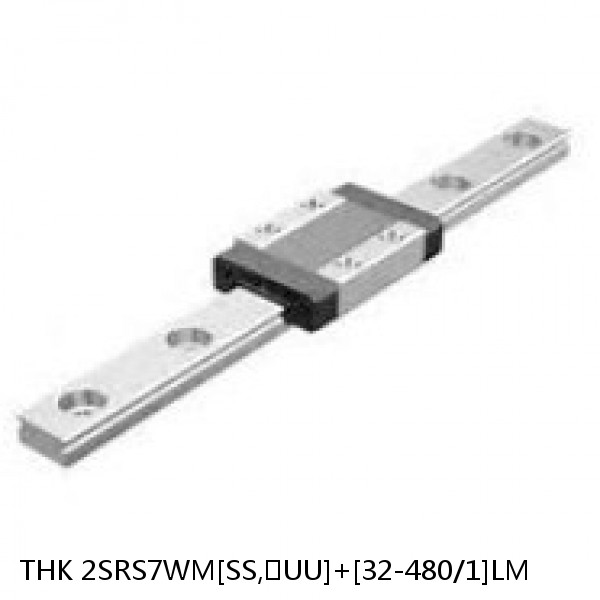 2SRS7WM[SS,​UU]+[32-480/1]LM THK Miniature Linear Guide Caged Ball SRS Series