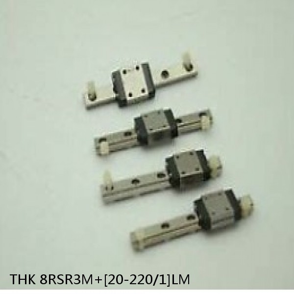 8RSR3M+[20-220/1]LM THK Miniature Linear Guide Full Ball RSR Series