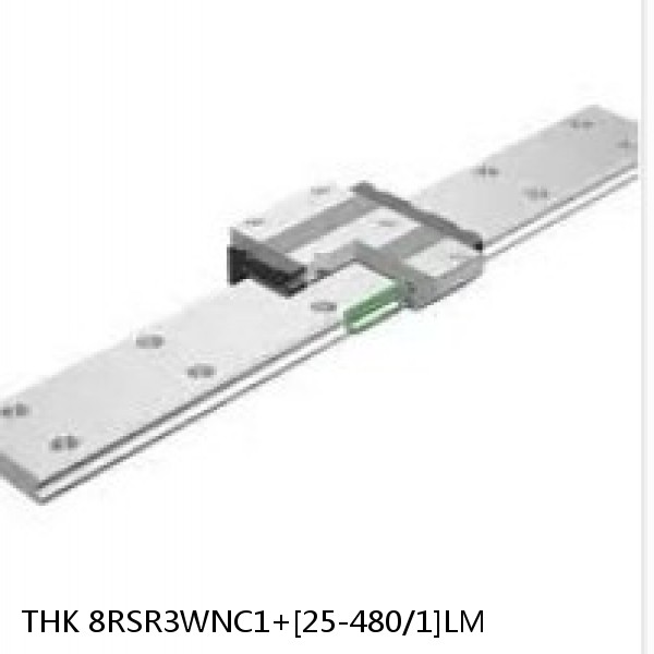 8RSR3WNC1+[25-480/1]LM THK Miniature Linear Guide Full Ball RSR Series