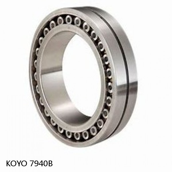 7940B KOYO Single-row, matched pair angular contact ball bearings #1 small image