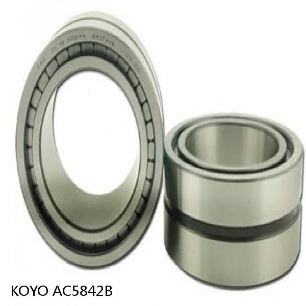 AC5842B KOYO Single-row, matched pair angular contact ball bearings #1 small image