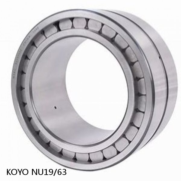 NU19/63 KOYO Single-row cylindrical roller bearings #1 small image