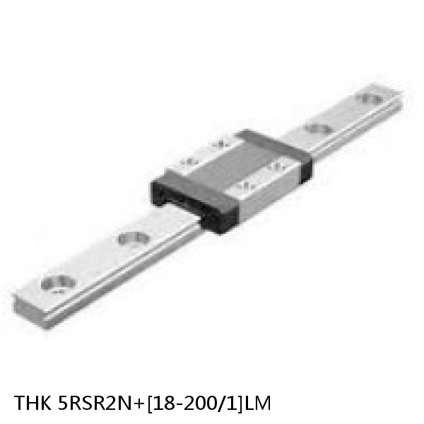 5RSR2N+[18-200/1]LM THK Miniature Linear Guide Full Ball RSR Series #1 image