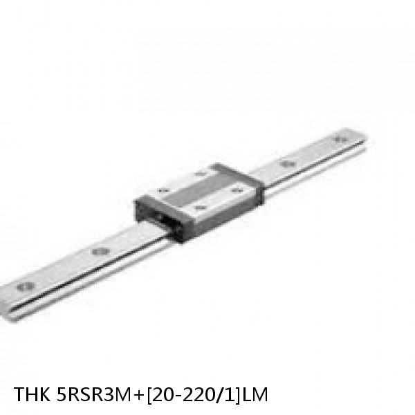 5RSR3M+[20-220/1]LM THK Miniature Linear Guide Full Ball RSR Series #1 image