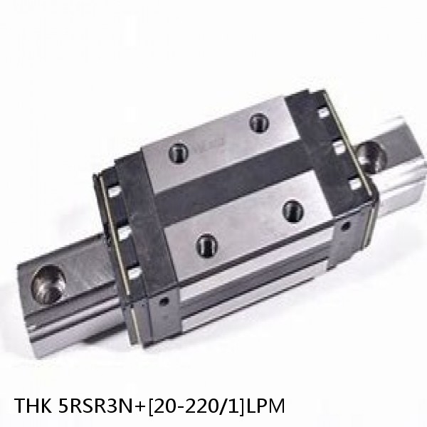 5RSR3N+[20-220/1]LPM THK Miniature Linear Guide Full Ball RSR Series #1 image