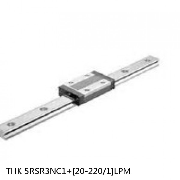 5RSR3NC1+[20-220/1]LPM THK Miniature Linear Guide Full Ball RSR Series #1 image