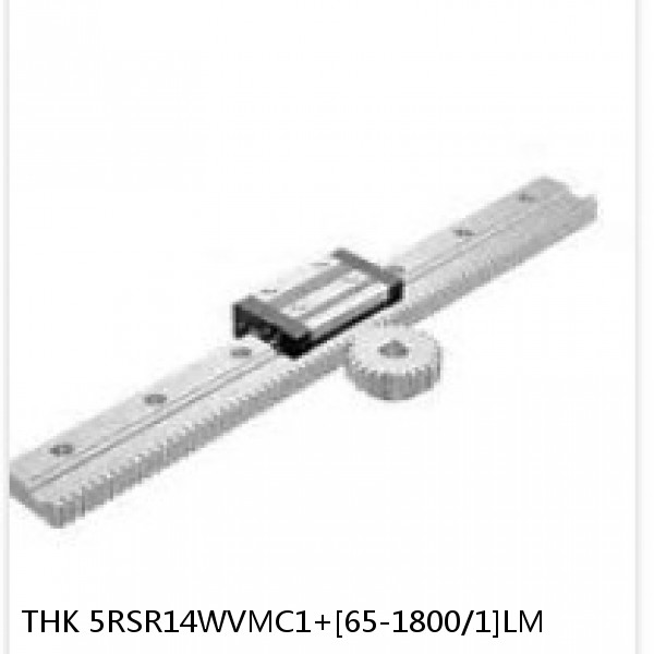 5RSR14WVMC1+[65-1800/1]LM THK Miniature Linear Guide Full Ball RSR Series #1 image