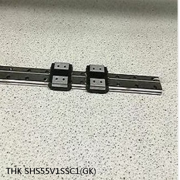 SHS55V1SSC1(GK) THK Caged Ball Linear Guide (Block Only) Standard Grade Interchangeable SHS Series #1 image