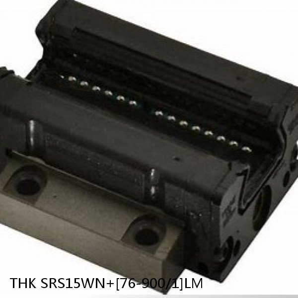 SRS15WN+[76-900/1]LM THK Miniature Linear Guide Caged Ball SRS Series #1 image
