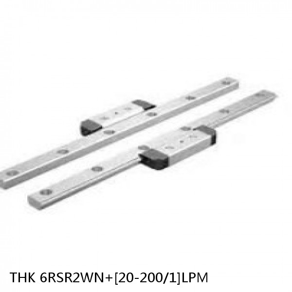 6RSR2WN+[20-200/1]LPM THK Miniature Linear Guide Full Ball RSR Series #1 image