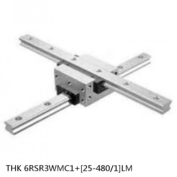 6RSR3WMC1+[25-480/1]LM THK Miniature Linear Guide Full Ball RSR Series #1 image