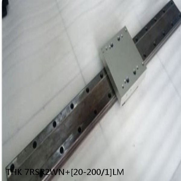 7RSR2WN+[20-200/1]LM THK Miniature Linear Guide Full Ball RSR Series #1 image