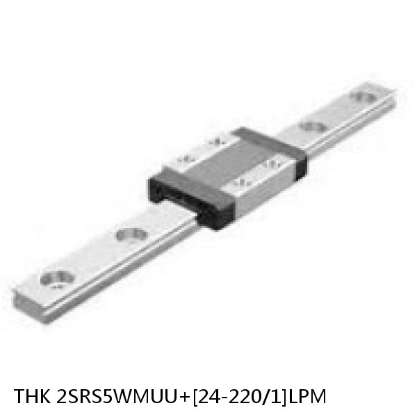 2SRS5WMUU+[24-220/1]LPM THK Miniature Linear Guide Caged Ball SRS Series #1 image