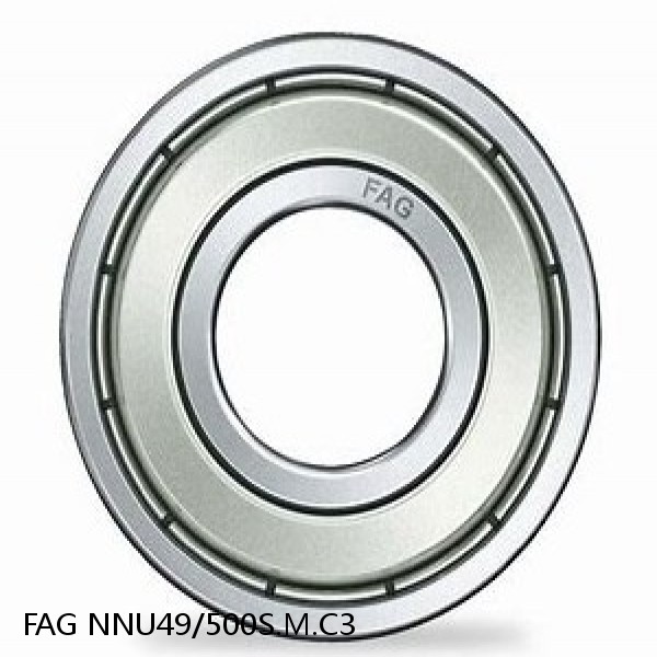 NNU49/500S.M.C3 FAG Cylindrical Roller Bearings #1 image