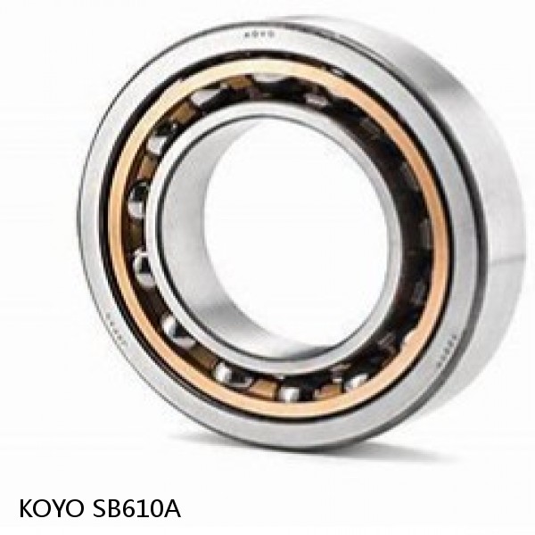 SB610A KOYO Single-row deep groove ball bearings #1 image