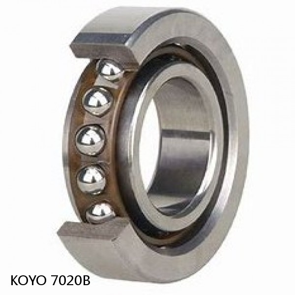 7020B KOYO Single-row, matched pair angular contact ball bearings #1 image