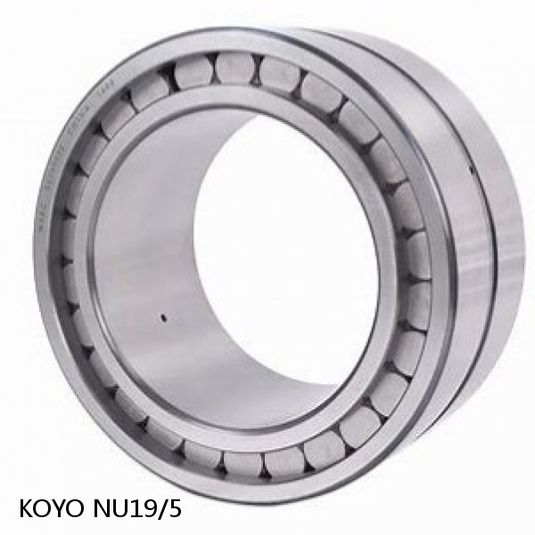 NU19/5 KOYO Single-row cylindrical roller bearings #1 image